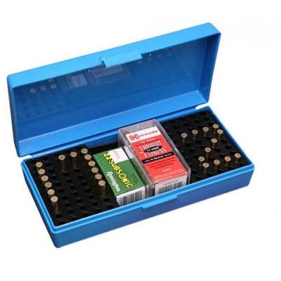 MTM Utility Box 22/17 Rifle Cartridge Box Poly Blu