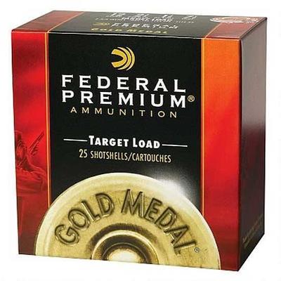 Federal Shotshells Gold Medal 12 Gauge 2.75in 1-1/
