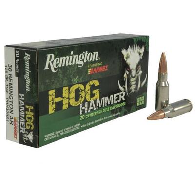 Remington Ammo Hog Hammer TSX Boat Tail 30 Remingt