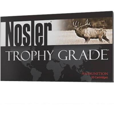 Nosler Ammo Trophy 9.3x62mm Mauser 250 Grain AccuB