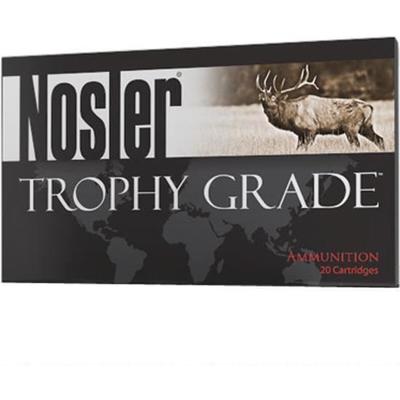 Nosler Ammo Trophy 7mm Rem SAUM Magnum 160 Grain A