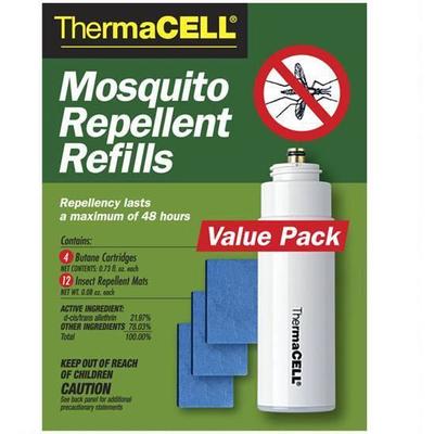 Thermacell Repellent Refill Value Pack 4 Butane/12