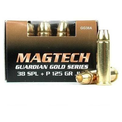 Magtech Ammo Guardian Gold 38 Special+P JHP 125 Gr