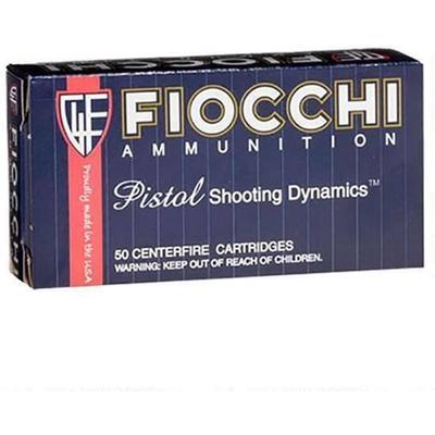 Fiocchi Ammo Shooting Dynamics 9mm 115 Grain JHP 5