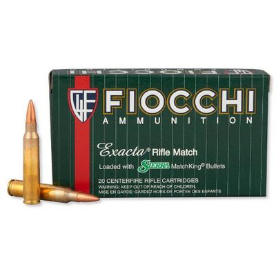 Fiocchi Ammo Exacta 223 Remington Sierra MatchKing