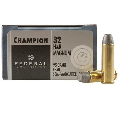 Federal Ammo 32 H&R Magnum Lead Semi-Wadcutter