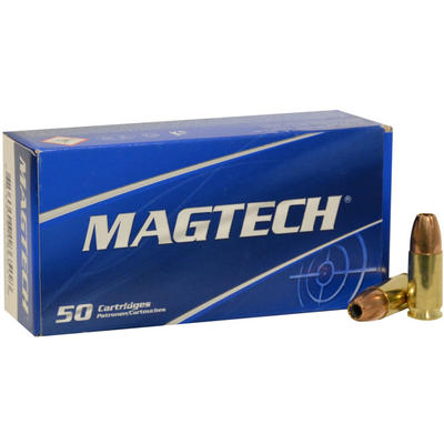 Magtech Ammo Sport Shooting 9mm JHP 147 Grain 50 R