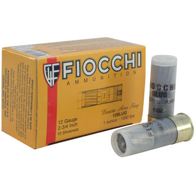 Fiocchi Shotshells Aero Slugs 12 Gauge 2.75in 1oz