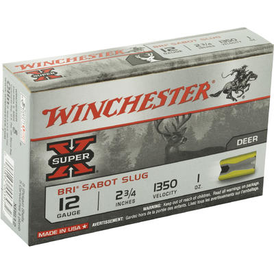 Winchester Shotshells Super-X Sabot 12 Gauge 2.75i