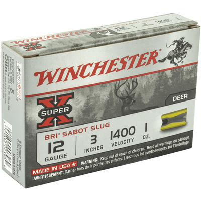 Winchester Shotshells Super-X Sabot 12 Gauge 3in 1