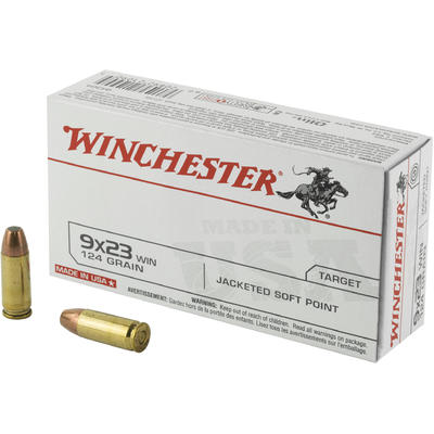 Winchester Ammo Best Value 9x23 Winchester 124 Gra