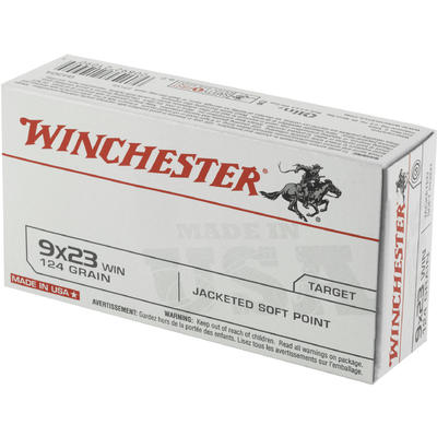 Winchester Ammo Best Value 9x23 Winchester 124 Gra