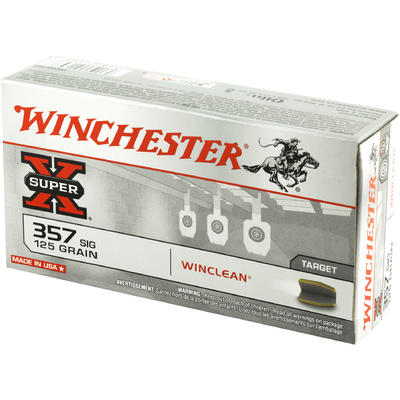 Winchester Ammo WinClean 357 Magnum 125 Grain JSP