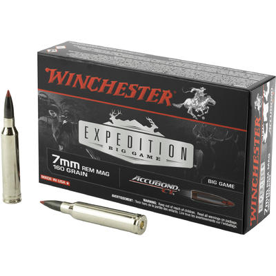 Winchester Ammo Supreme 7mm Magnum 160 Grain AccuB