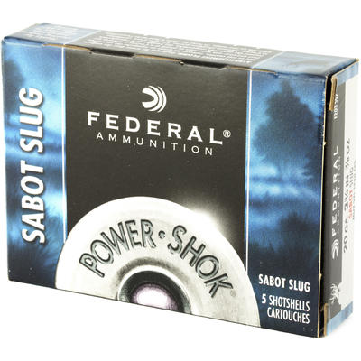 Federal Shotshells 20 Gauge 2.75in 7/8oz Sabot Slu