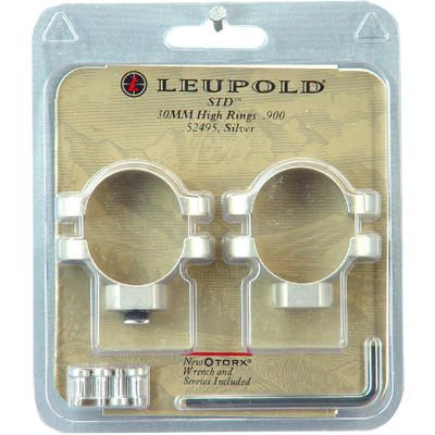 Leupold 5249530m Rings 30mm High 30mm Dia Silver [
