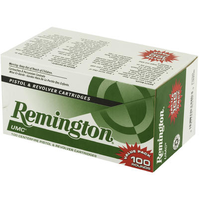 Remington Ammo UMC 9mm Metal Case 115 Grain 100 Ro