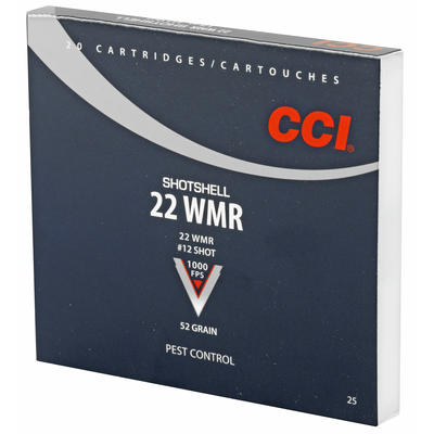 CCI Rimfire Ammo Pest Control .22 Magnum (WMR) #12