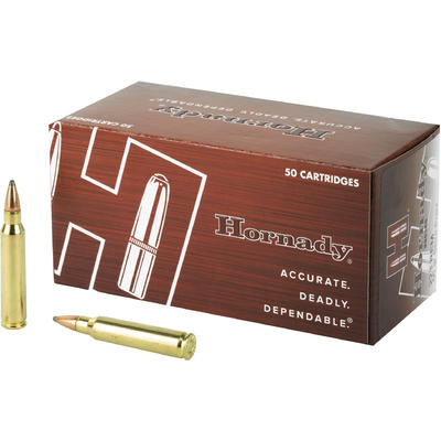 Hornady Ammo Custom 223 Remington 55 Grain SP 50 R