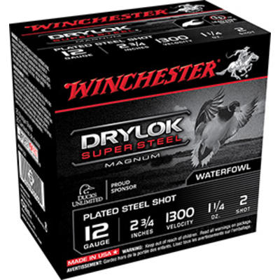 Winchester Shotshells Super-X Drylok Steel 12 Gaug