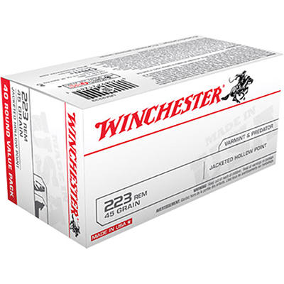 Winchester Ammo Best Value USA 22-250 Remington JH