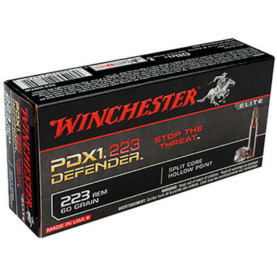 Winchester Ammo Elite PDX1 Defender 223 Remington