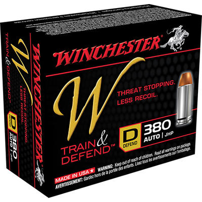 Winchester Ammo Defend 40 S&W JHP 180 Grain 20