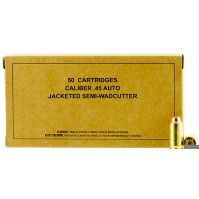 Winchester Ammo Service 45 ACP 185 Grain Jacketed