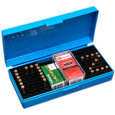 MTM Utility Box 22/17 Rifle Cartridge Box Poly Blu