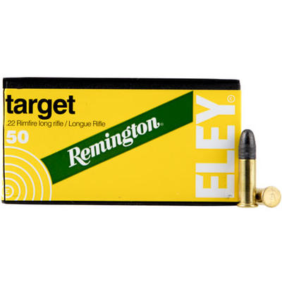 Remington Rimfire Ammo Eley .22 Long Rifle (LR) LR