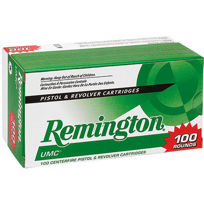 Remington Ammo UMC 9mm Metal Case 115 Grain 100 Ro