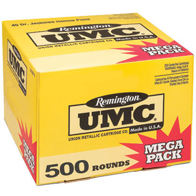 Remington Ammo UMC 380 ACP 95 Grain Metal Case 500