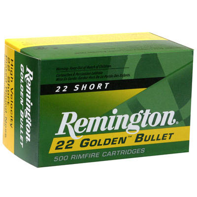 Remington Rimfire Ammo .22 Short 30 Grain HV LRN 1