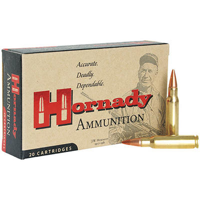 Hornady Ammo Match 223 Remington BTHP/Match 75 Gra