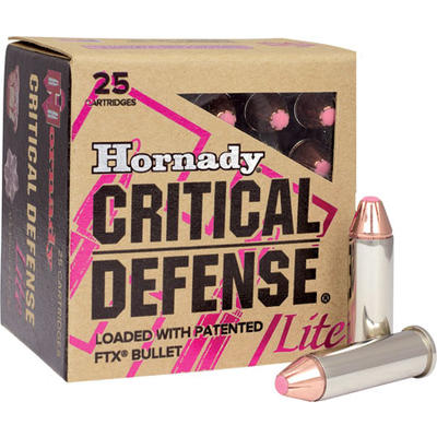 Hornady Ammo Critical Defense Lite 9mm 100 Grain F