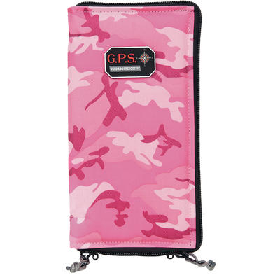 G-Outdoors Bag Pistol Sleeve Medium 5x8x1.5in Pink