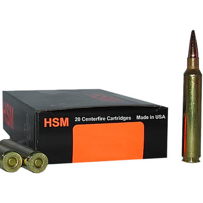 HSM Ammo Trophy Gold 6mm Norma Bench Rest Tactical