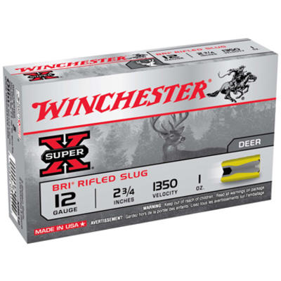 Winchester Shotshells Super-X Sabot 12 Gauge 2.75i