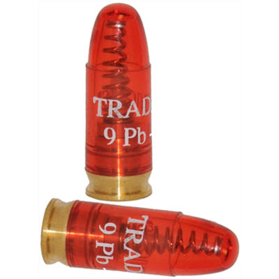 Traditions Dummy Ammo Snap Caps 9mm Plastic w/Bras