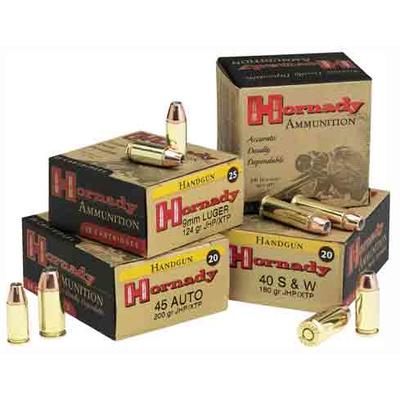 Hornady Ammo 9mm XTP JHP 124 Grain 25 Rounds [9024