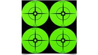B/c target spots 3" target 40 targets green [