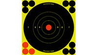 B/c target shoot-n-c 6" bull's-eye 12 targets