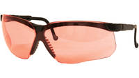 Howard Leight Genesis Glasses Black Frame Vermilio