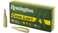Remington Ammo Core-Lokt 300 WSM Core-Lokt PSP 165