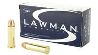 Speer Ammo Lawman 38 Special+P TMJ 158 Grain 50 Ro
