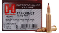 Hornady Ammo spf varmint .17 hornet 15.5gr ntx 25