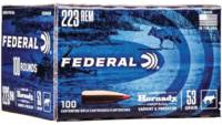 Federal Ammo Varmint & Predator 223 Remington 53 G