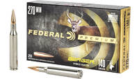 Federal Ammo 270 Winchester 140 Grain Berger Hybri