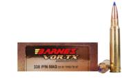 Barnes Ammo vor-tx .338 wm 225 Grain ttsx bt 20 Ro