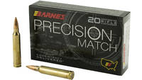 Barnes Ammo Precision Match 300 Win Mag 220 Grain